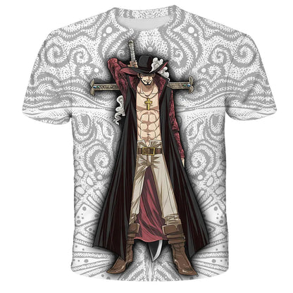 Fashion Kid Anime One Piece Luffy T Shirt Boy Clothing Kids Boys Tshirt Children T-shirt Summer Short Sleeve Tops Tees