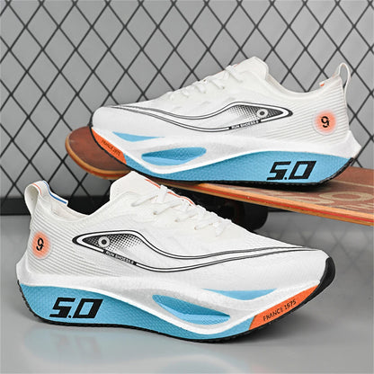 Nuove scarpe sportive da uomo e donna, sneaker da running, piastra in carbonio, da gara maschile per maratona, ammortizzanti, scarpe da allenamento per atletica