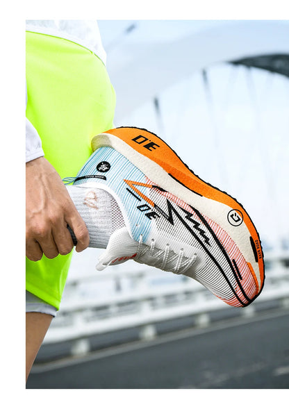 Sapatilhas de Homem em Mesh Confortáveis 2025, Ténis de Corrida com Placa de Carbono 3.0, Amortecimento, Desporto, Treino, Jogging e Corrida Especializada