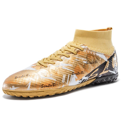 Chaussures de football montantes pour hommes, crampons professionnels pour terrain de football, baskets athlétiques pour adolescents, entraînement de football 2026