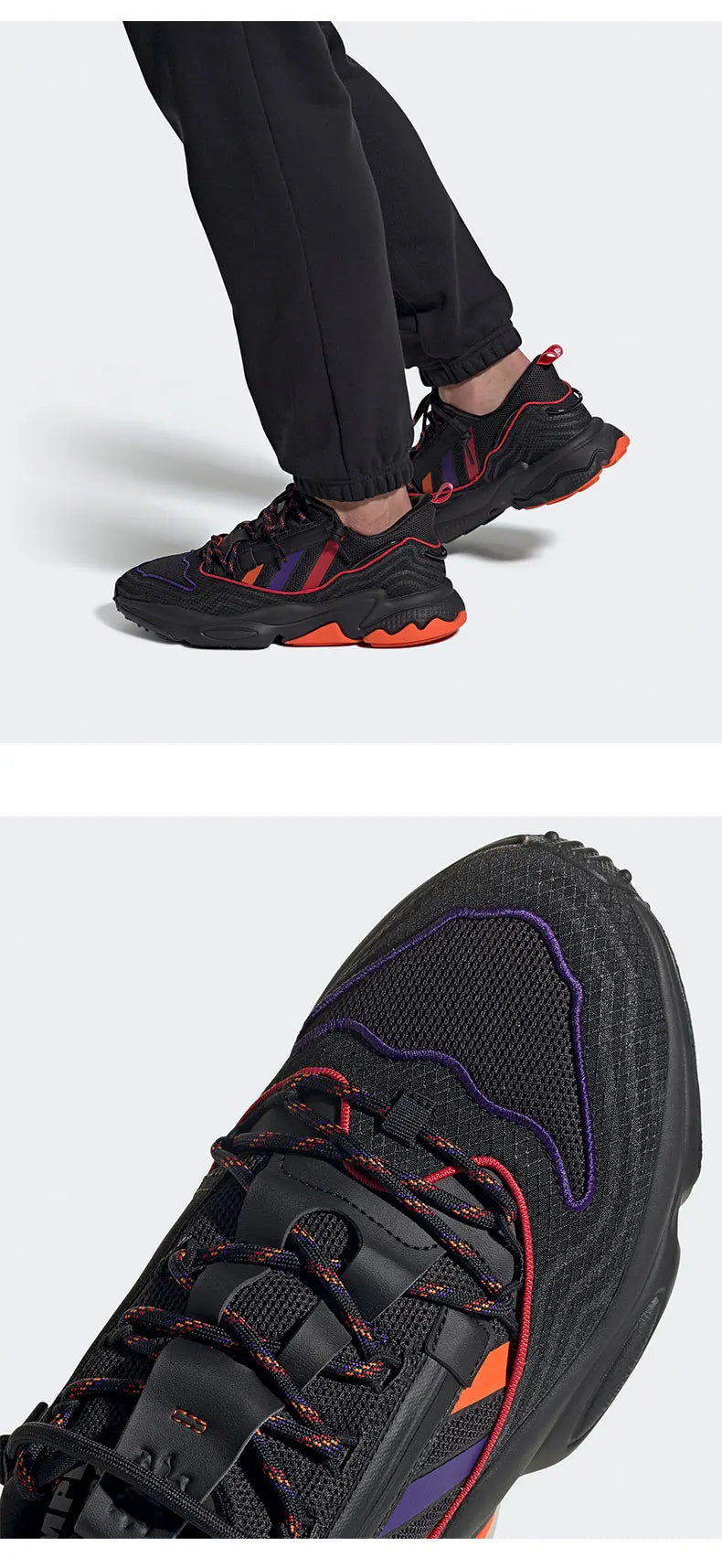 Adidas véritable OZWEEGO CNY trefoil unisexe chaussures décontractées Q47187
