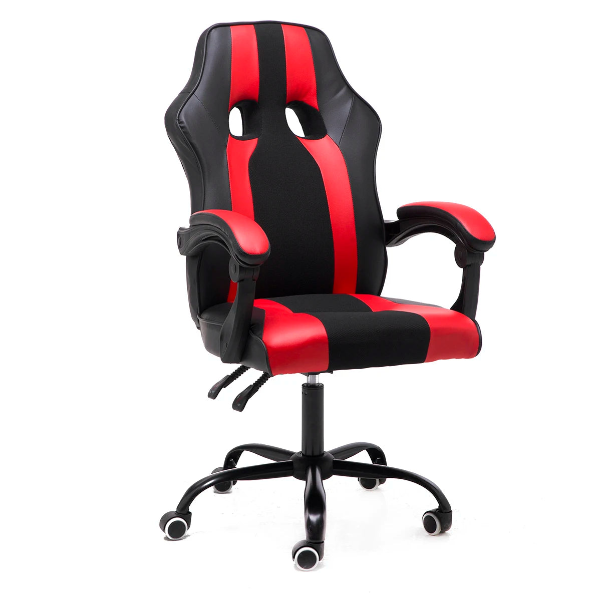 Chaise de bureau en cuir Joylive, chaise de jeu WCG, chaise ergonomique pour ordinateur, pivotante, inclinable, pour salle de jeu