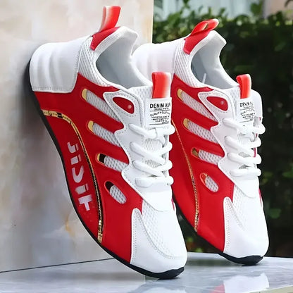 Chaussures de sport pour hommes, respirantes et confortables, idéales pour les activités sportives en plein air.