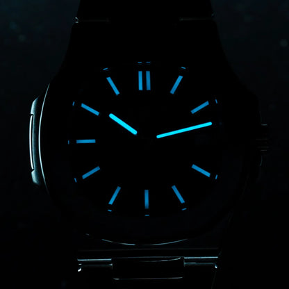 Sugess Men's Watch Automatic Mechanical Wristwatch Miyota 9015 Movement MOP Dial Luminous Waterproof 5bar Bracelet Luxury S466
