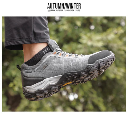 HUMTTO Wanderschuhe für Herren, luxuriöse Designer-Winter-Kletter- und Trekking-Sneaker aus Leder, Outdoor-Sport- und Arbeitsschuhe für Herren 110282A