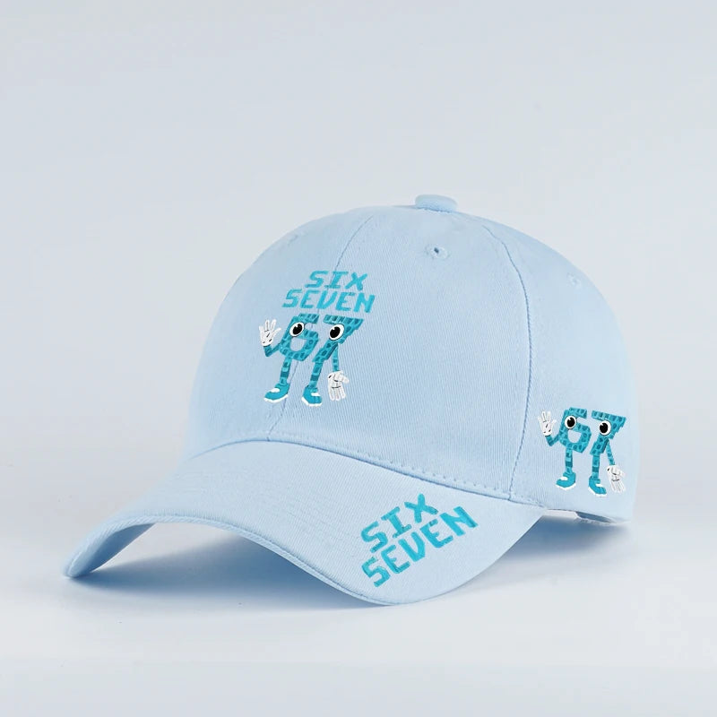 Casquette de baseball imprimée style cartoon rétro '67 - Casquette à visière plate ajustable - Casquette unisexe streetwear hip-hop - Casquette « Dad Hat »