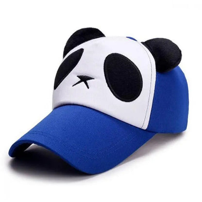Casquettes de baseball d'été mignonnes avec panda pour hommes et femmes, casquettes hip-hop en coton à fermeture snapback, protection solaire, garçons et filles, casquettes d'extérieur, dropshipping