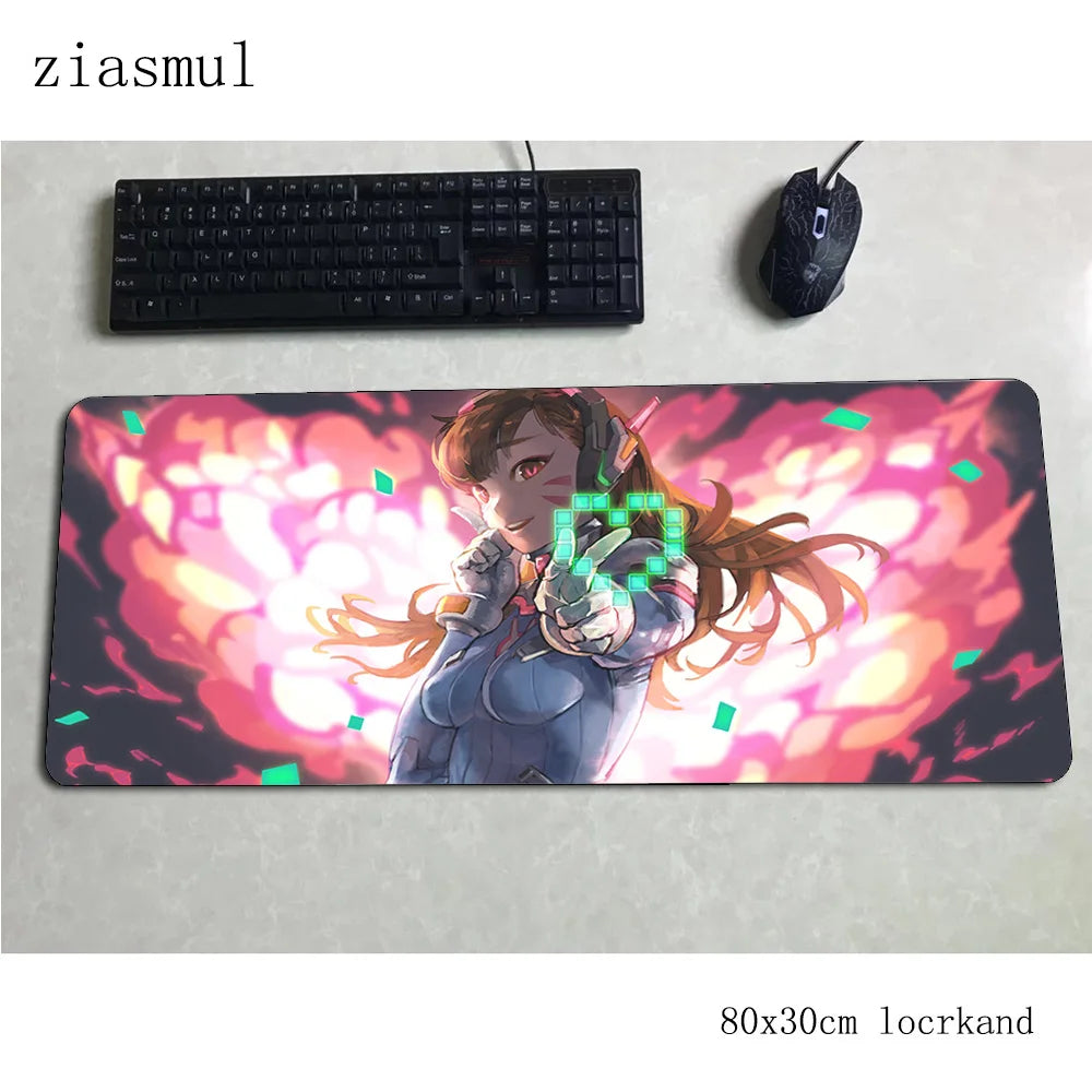 overwatch mouse pad gamer Aestheticism 800x300x3mm notbook mouse mat gaming mousepad Cartoon pad mouse PC desk padmouse mats