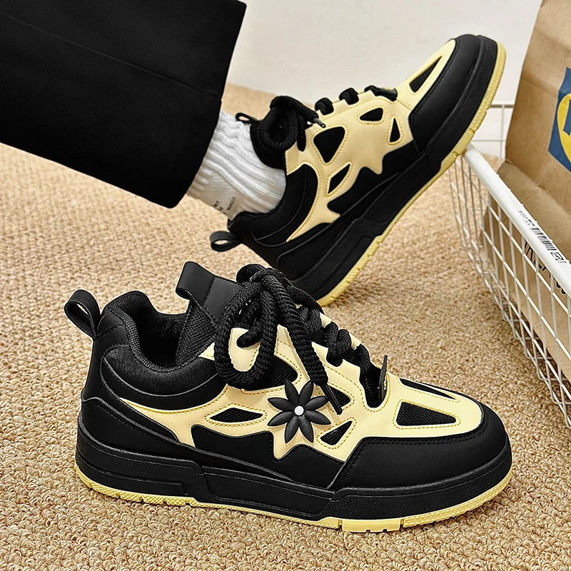 Modne muške cipele, trendi street skateboard cipele, luksuzni brend, tenisice za trening, prozračne mrežaste casual cipele, tenis masculino