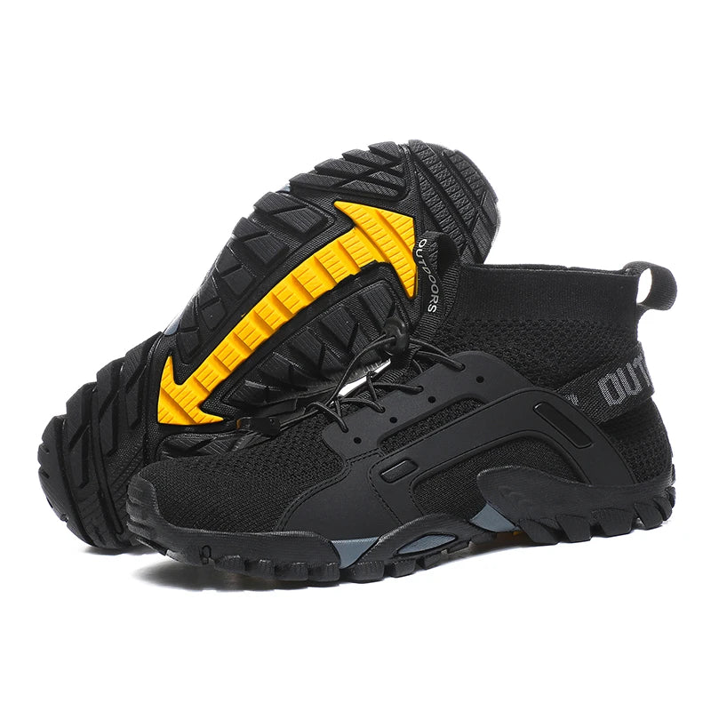 Hot Selling Men's Outdoor Sports Shoes Rock Climbing Hiking Shoes Beach Creek Shoes Casual Sports Shoes 38-48#