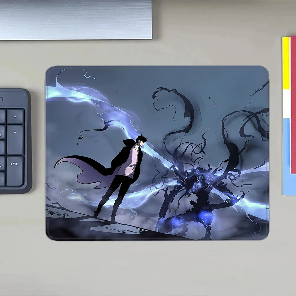 Popular Comics Solo Levelings Gaming Mouse Pad XS Small Mousepad For PC Gamer Desktop Decoration Office Mouse Mat Deskmat Rug
