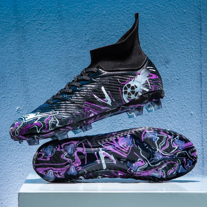 Neue professionelle Fußballschuhe für Herren, rutschfeste Fußballstiefel, Unisex, atmungsaktiv, für Futsal und Sport, neue Stollenschuhe, Dropshipping, ultraleicht