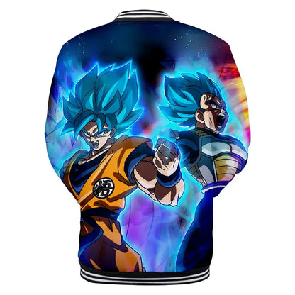Dragon Ball Goku Kid Men Zipper Hoodie Cartoon Japan Style Anime Women Sweatshirt 2025 New Fashion Children Jackets Coat, produit gaming premium Fraquane