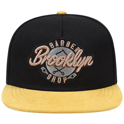 Męskie czapki z haftowaną literą, czapki typu snapback, czapki przeciwsłoneczne unisex, czapki z regulacją, czapki hip-hopowe, damskie czapki baseballowe, kapelusze kowbojskie