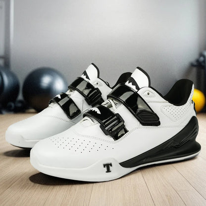 Professional Weightlifting Shoes Comfortable Indoor Squat Training Shoes Durable Anti-Slip Weightlifting Hard Pull Sports Shoes