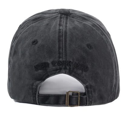 Czapka z pranej bawełny marki York dla mężczyzn i kobiet – czapki typu gorra, czapki snapback, czapki baseballowe, czapki przeciwsłoneczne, czapki typu dad hat, czapki outdoorowe