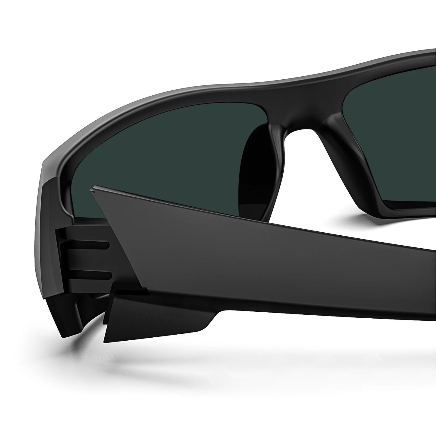 MAXJULI Z87 Polarized Sunglasses Men Wrap Around Sport Driving UV400 Retro Vintage Shield Safety Glasses 8231