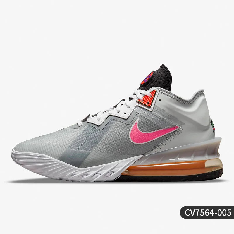 Nike genuine LEBRON XVIII James 18th generation men's and women's air cushioned basketball shoes CV7564-005