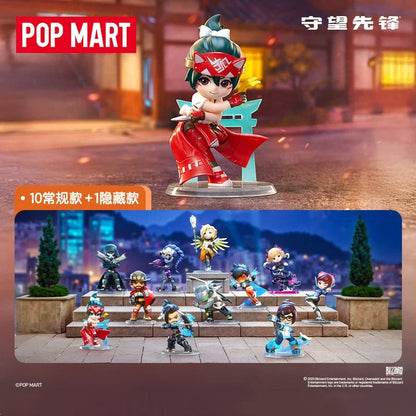 POP MART Overwatch Play of the Game Series Original-Blind-Box Überraschungs-Mystery-Box Niedliche Anime-Actionfiguren Ornamente Figuren