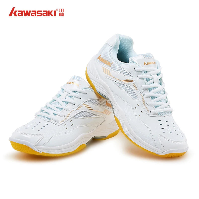 Zapatillas de bádminton para hombre de Kawasaki. Zapatillas deportivas profesionales para mujer. Zapatillas transpirables para pista cubierta. K-086