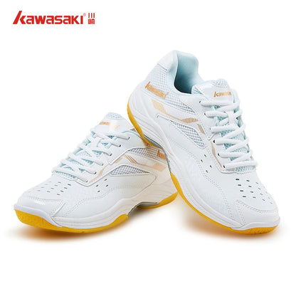 Zapatillas de bádminton para hombre de Kawasaki. Zapatillas deportivas profesionales para mujer. Zapatillas transpirables para pista cubierta. K-086