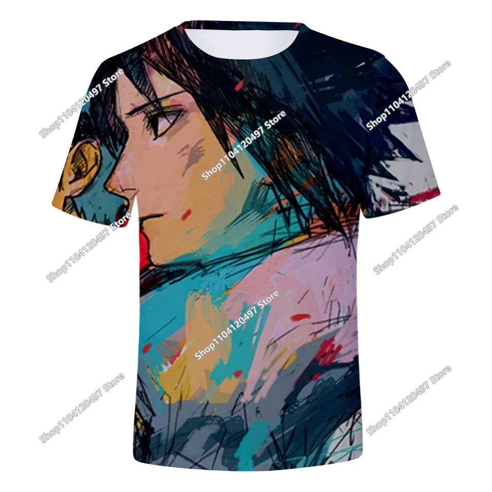 Summer Men Akatsuki T-Shirt 3D Printed The Hulk Tops Tees Male Casual Crew Neck Short Sleeve Clothing Fashion Streetwear