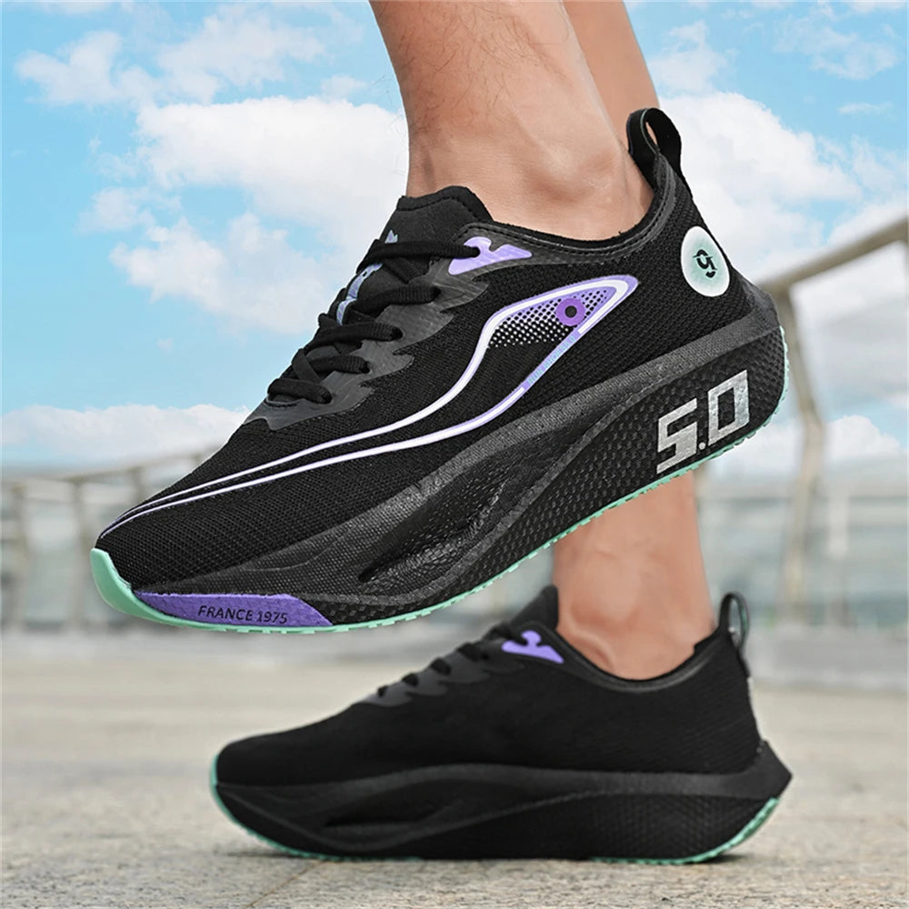 Nuove scarpe sportive da uomo e donna, sneaker da running, piastra in carbonio, da gara maschile per maratona, ammortizzanti, scarpe da allenamento per atletica