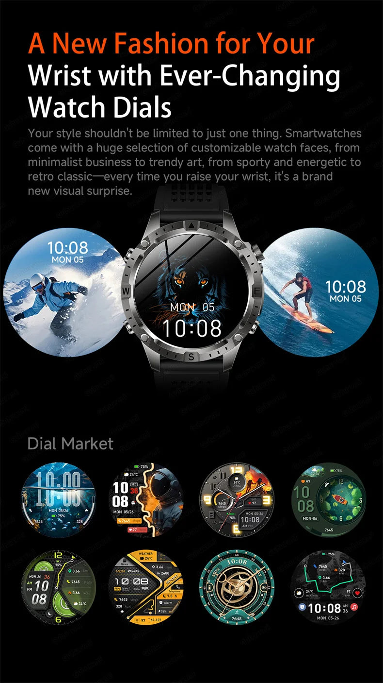 Smart Watch Men GPS Track High End watch Swim Waterproof Watches six axis sensor Sports 2GB Memory GPS Map Compass Smartwatch