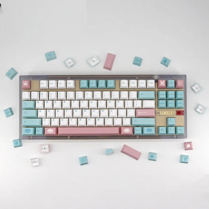 142 Keys GMK Noel Keycaps Cherry Profile PBT Dye Sublimation Mechanical Keyboard Keycap For MX Switch 61/64/87/980/104