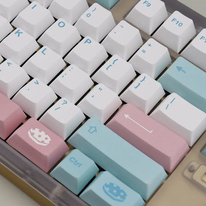 142 Keys GMK Noel Keycaps Cherry Profile PBT Dye Sublimation Mechanical Keyboard Keycap For MX Switch 61/64/87/980/104