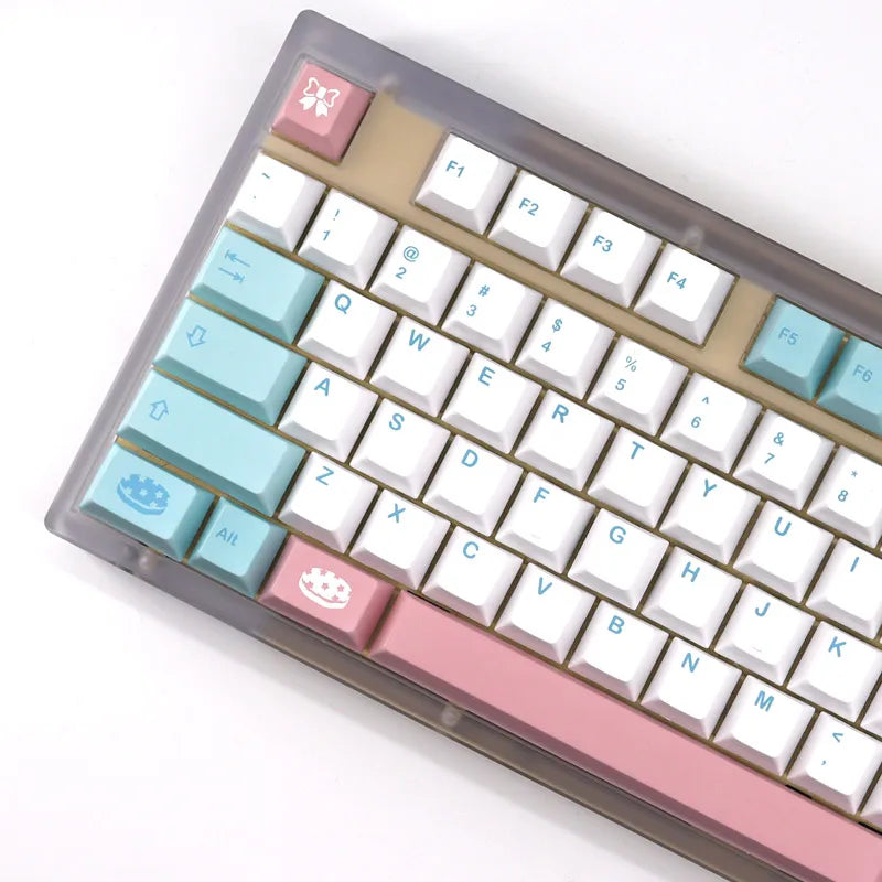 142 Keys GMK Noel Keycaps Cherry Profile PBT Dye Sublimation Mechanical Keyboard Keycap For MX Switch 61/64/87/980/104