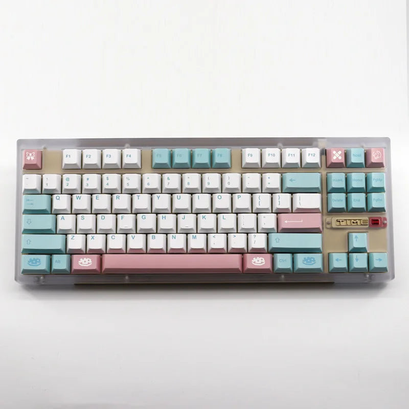 142 Keys GMK Noel Keycaps Cherry Profile PBT Dye Sublimation Mechanical Keyboard Keycap For MX Switch 61/64/87/980/104