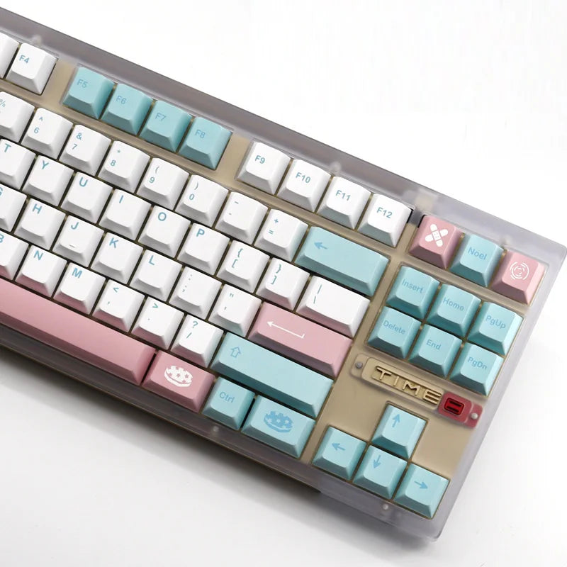 142 Keys GMK Noel Keycaps Cherry Profile PBT Dye Sublimation Mechanical Keyboard Keycap For MX Switch 61/64/87/980/104