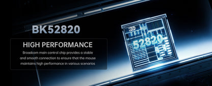 MAMBASNAKE M2 Ultra-Lightweight Wireless Gaming Mouse, PAW3395PRO Sensor 40000 DPI, 41g Carbon Fiber, Tri-Mode